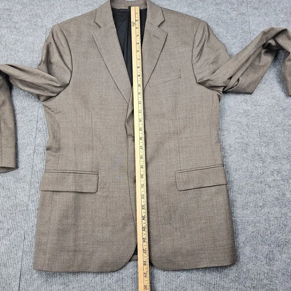 J Lindeberg Sport Coat Mens 46R Loro Piana Wool 2 Button Blazer Hopper Soft